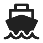 Vehicle Ship SVG Icon